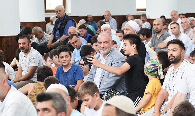 Canik'te camiler çocuklarla doldu taştı