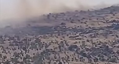 Çankırı'da çıkan arazi yangını kontrol altına alındı