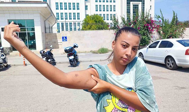 Cankurtaran kadın, öğretmen amcası tarafından darp edildi
