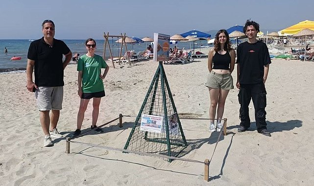 Caretta caretta'nın yuvası suyla doldu, 68 yumurta tek tek taşındı