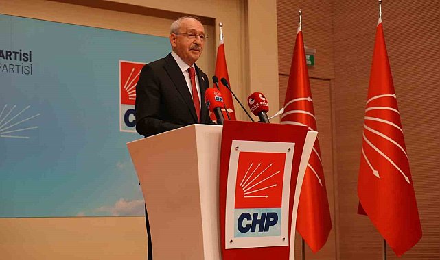 CHP Genel Başkanı Kılıçdaroğlu: " Nihayet 13 yıl sonra bizim önerimize gelindi"