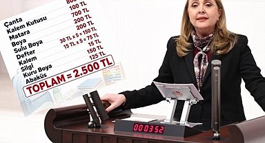 CHP'li Semra Dinçer'den okula dönüş eleştirisi... KDV sıfırlansın çağrısı