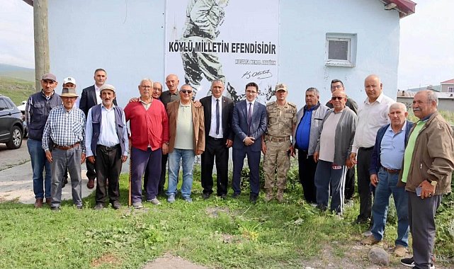 Çıldır Kaymakamı Sakızcı köylerde