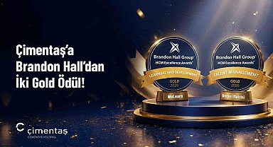 Çimentaş'a Brandon Hall'dan iki gold ödül