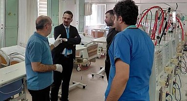 Cizre Devlet Hastanesi'nde diyaliz cihazları yenilendi
