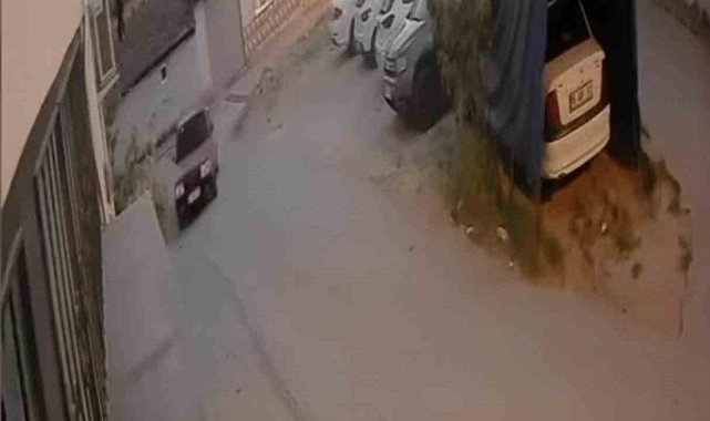 Çocukların oynadığı sokağa drift atarak girdi, hızla uzaklaştı