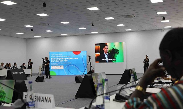 COP17'de, COP31 Başkanı Murat Kurum'un video mesajı yayımlandı
