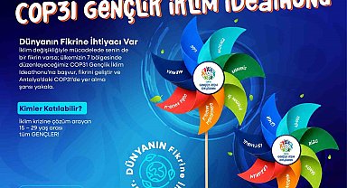 COP31 Gençlik İklim İdeathonu başvuruları başladı