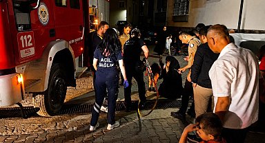 Çorum'da ayağı mazgala sıkışan çocuğu itfaiye kurtardı