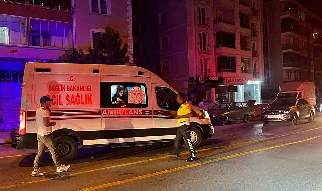 Çorum'da otomobilin çarptığı yaya yaralandı