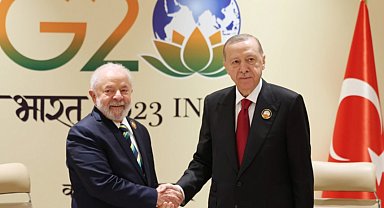 Cumhurbaşkanı Erdoğan Brezilya Devlet Başkanı ile görüştü