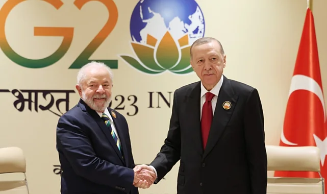 Cumhurbaşkanı Erdoğan Brezilya Devlet Başkanı ile görüştü