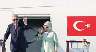 Cumhurbaşkanı Erdoğan Kırgızistan'da