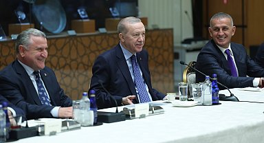 Cumhurbaşkanı Erdoğan'dan Süper Lig'e yükselen takımlara tebrik