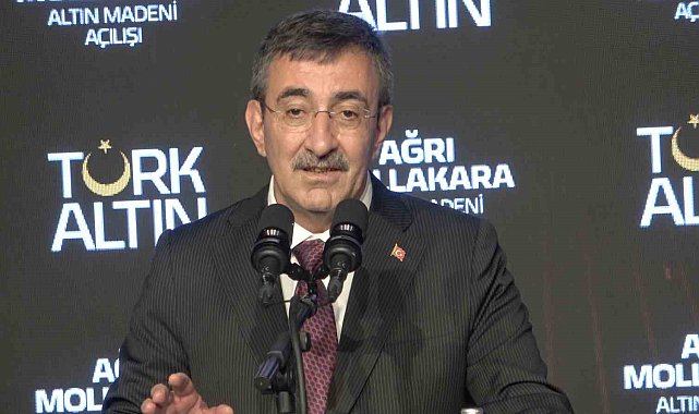 Cumhurbaşkanı Yardımcısı Cevdet Yılmaz: "Ağrı Mollakara'da 5 yılda 17 tona yakın altın üretilecek"