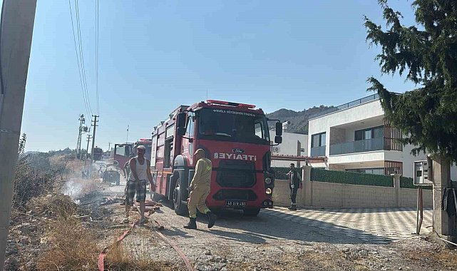 Dalaman'daki orman yangını kontrol altına alındı