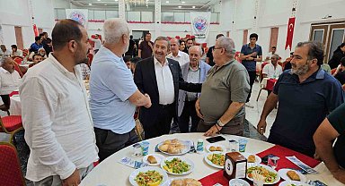 Darende'de Zengibar Festivali öncesi iş insanlarıyla buluşma