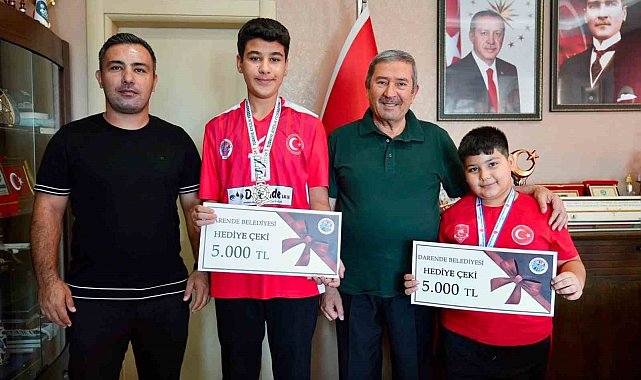 Darendeli genç sporcuların başarısı gururlandırdı