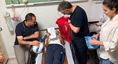 Darp edilen çocuğun sağlık durumu iyi, tedavisi sürüyor