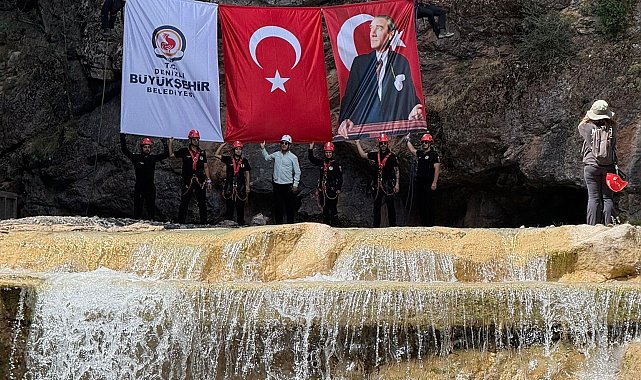 DEBAK'tan Acıpayam Kanyonunda Zafer Bayramı'na özel anlamlı etkinlik