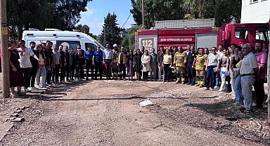 Defne İlçe Sağlık Müdürlüğü'nde yangın ve ilk müdahale eğitimi verildi