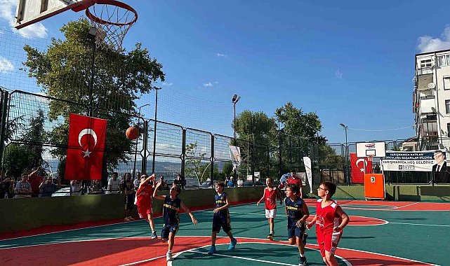 Değirmendere Sahilindeki basketbol heyecanı final müsabakalarıyla sona erdi
