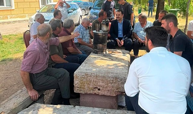 Demirözü Kaymakamı Ahat köy ziyaretlerinde bulundu