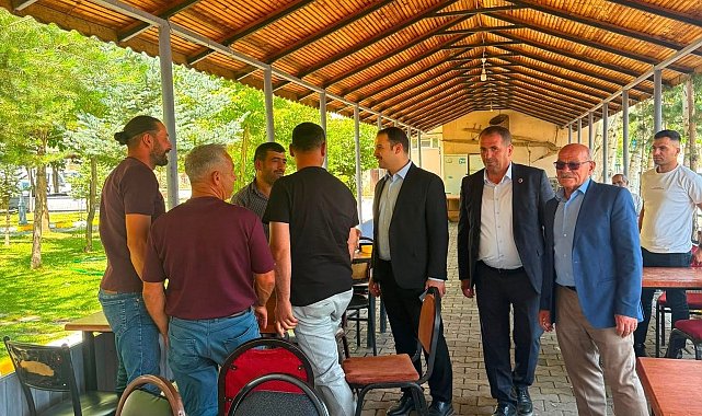 Demirözü Kaymakamı Ahat'ın Gökçedere mesaisi