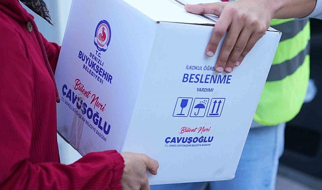 Denizli Büyükşehir'in beslenme desteğine 5. sınıflar da dahil edildi