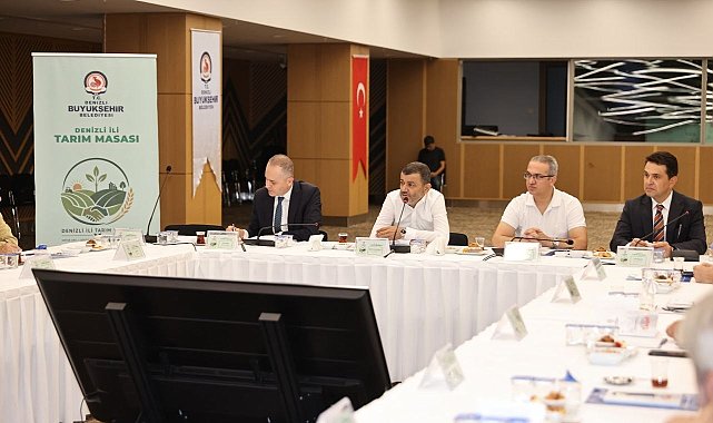 Denizli tarımında "Ortak Akıl" dönemi başladı