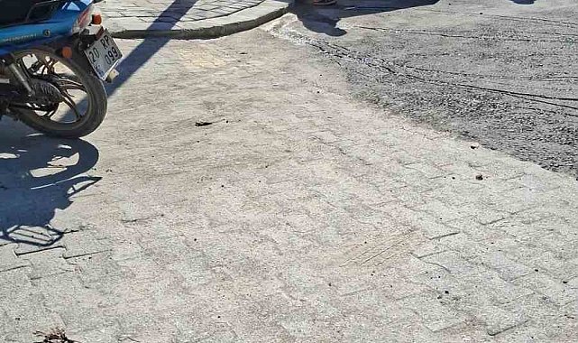 Denizli'de hareket halindeki otomobil alev aldı