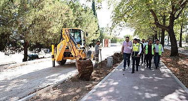 Denizli'nin can damarı olan 'Koşu Yolu'na Büyükşehir'den modern dokunuş