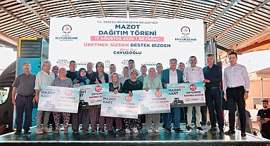 Denizli'de üreticiye mazot desteği