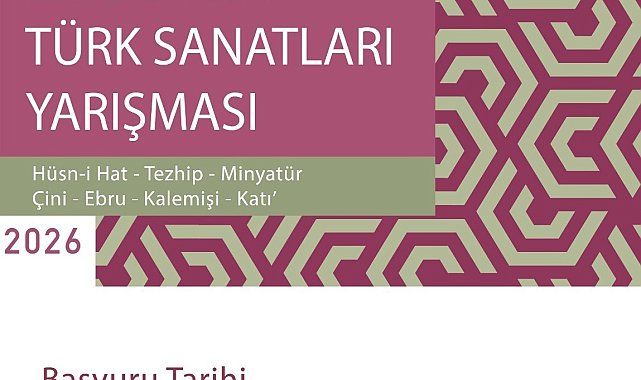 Devlet Türk Sanatları Yarışması'nın 23'üncüsü başlıypr