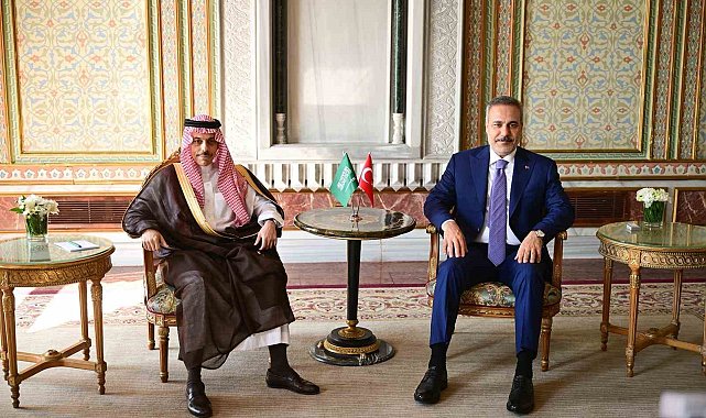 Dışişleri Bakanı Hakan Fidan, Suudi Arabistan Dışişleri Bakanı Faysal bin Ferhan Al Suud ile görüştü