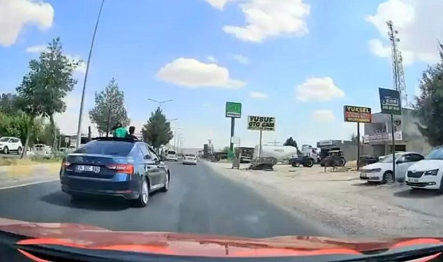 Diyarbakır'da çocukların canı hiçe sayıldığı yolculuk kamerada