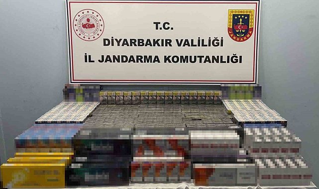Diyarbakır'da çok sayıda gümrük kaçağı malzeme ele geçirildi