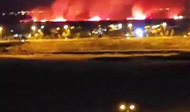 Diyarbakır'da korkutan yangın