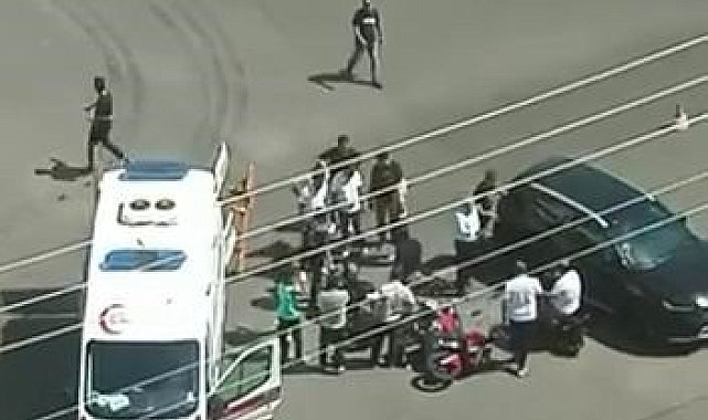 Diyarbakır'da motosiklet ile otomobil çarpıştı: 1 yaralı