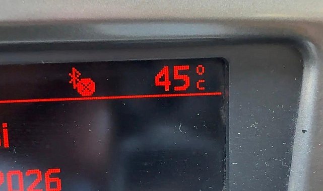 Diyarbakır'da termometre 45 dereceyi gösterdi