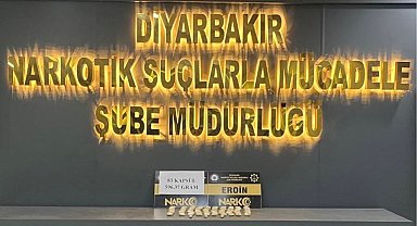 Diyarbakır'da yabancı uyruklu şahsın iç beden muayenesinde 83 kapsül eroin tespit edildi