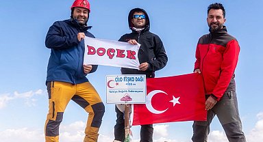 DOÇEK Hakkari Cilo zirvesinde