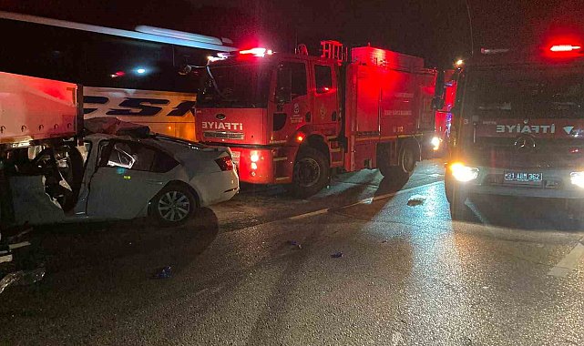 Doğum günü kutlamasına giderken yaşanan feci kazada: 24 ve 23 yaşındaki 2 genç öldü