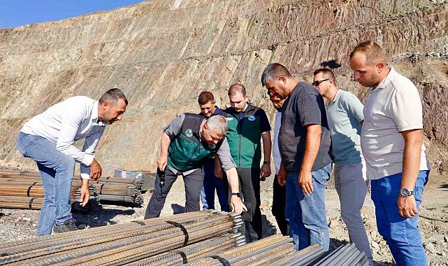 DSİ Bölge Müdürü Yavuz, Erzincan Ballı Barajı ve Sulama Şantiyesini inceledi