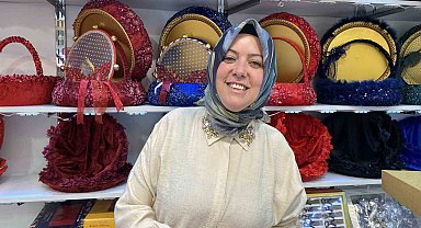Düğün sezonu açıldı, kına eşyalarına ilgi arttı
