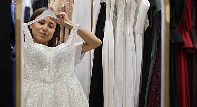 Düğünlerde tercih 'kiralık gelinlik'