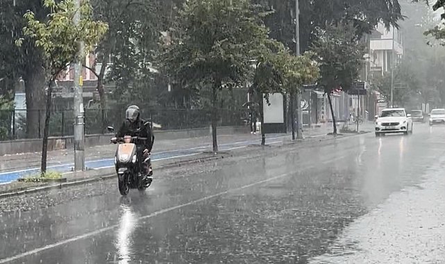 Düzce'de kuvvetli yağmur etkili oldu