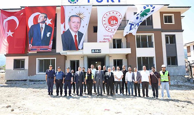 Düzce'de TOKİ konutları hızla yükseliyor