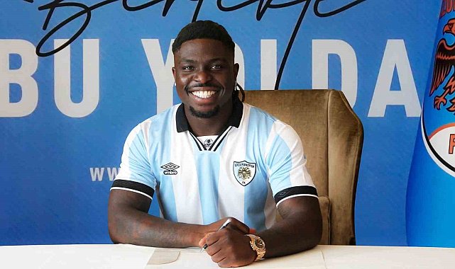 Ebosele, Erzurumspor FK'nın ilk İrlandalısı oldu