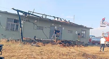 Edirne'de anız yangını ormana sıçradı: 4 helikopter ve 10 arazöz seferber oldu